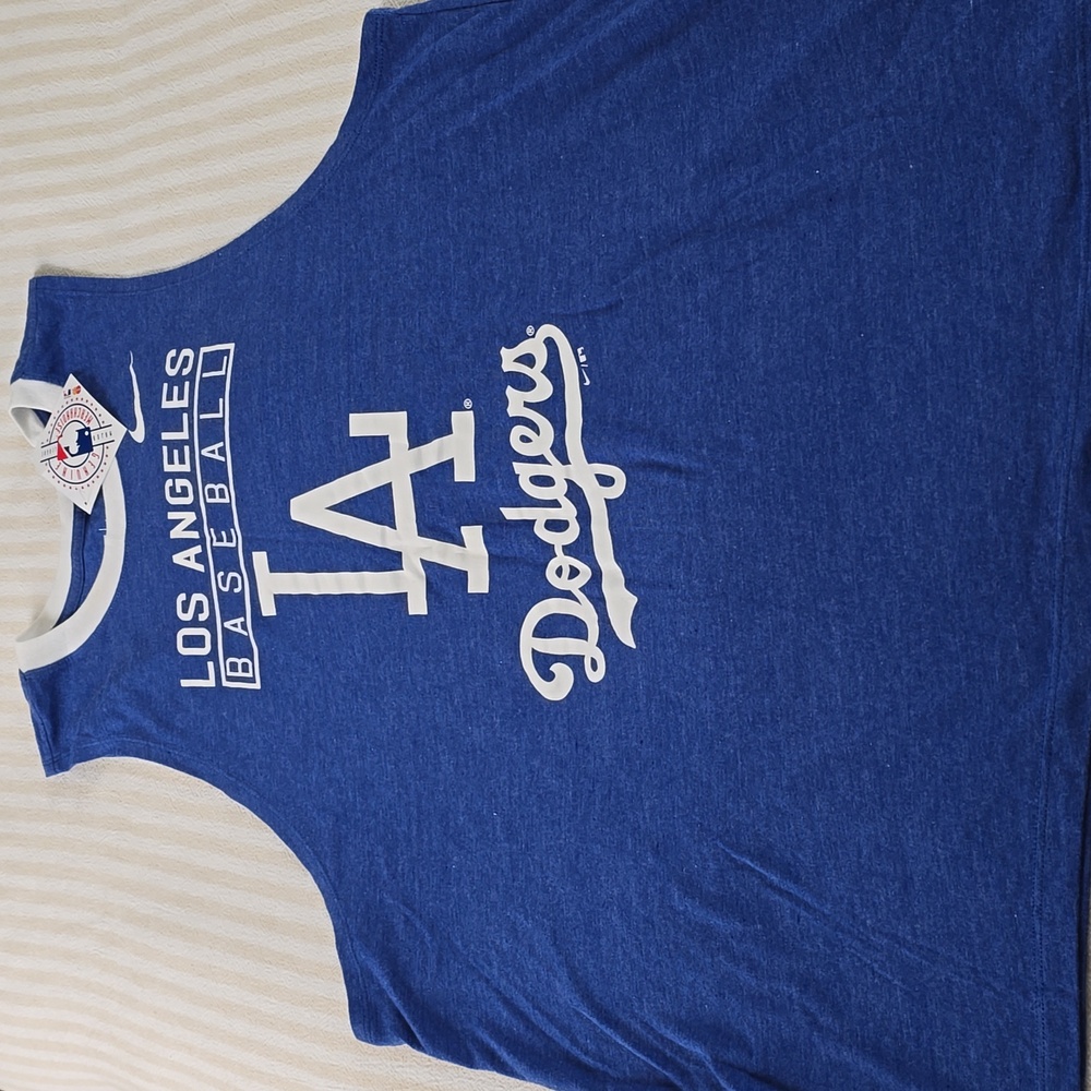 Los Angeles Dodgers Women's Muscle Tank Size:XL